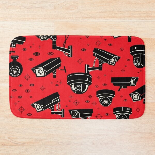 Item preview, Security Camera Surveillance Pattern designed and sold by SassyArtistry.