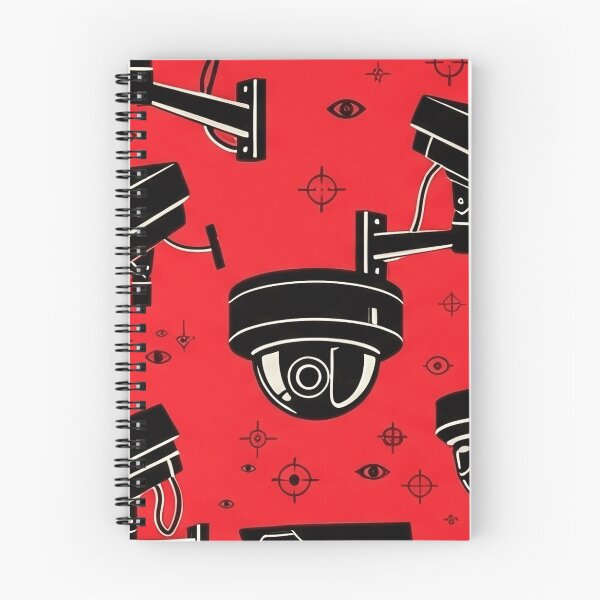 Item preview, Security Camera Surveillance Pattern designed and sold by SassyArtistry.
