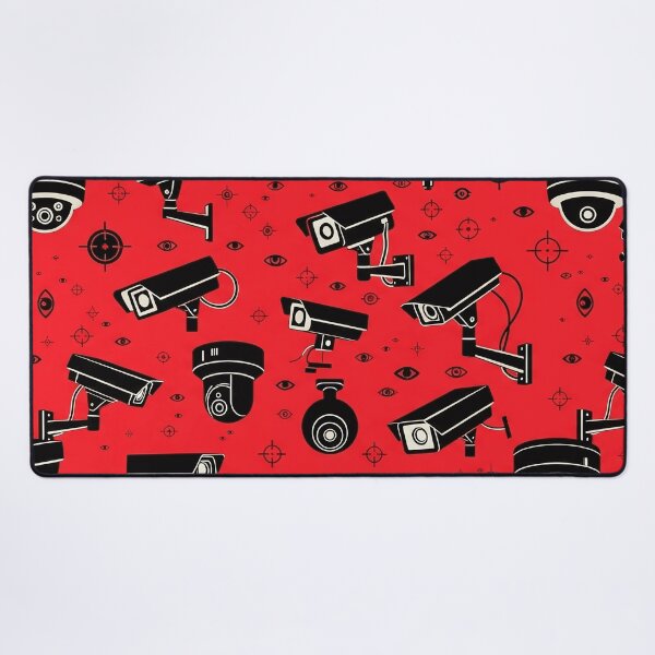 Item preview, Security Camera Surveillance Pattern designed and sold by SassyArtistry.