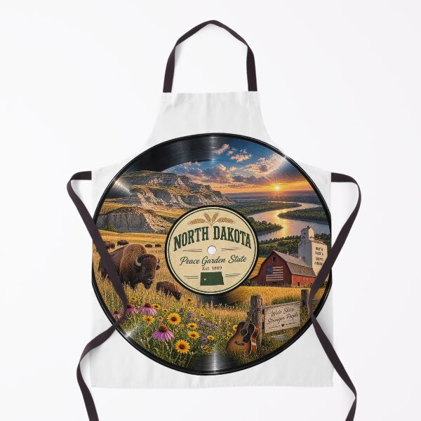 Item preview, North Dakota Vinyl Record designed and sold by Whimspired By Paxx.