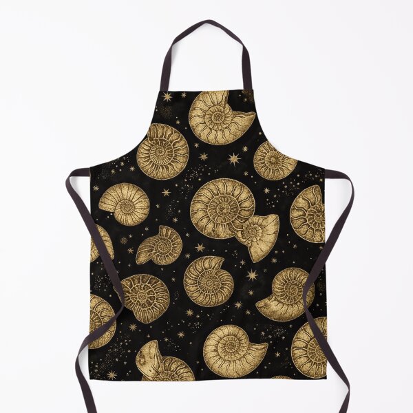 Item preview, Golden Ammonite Fossil Pattern designed and sold by SassyArtistry.