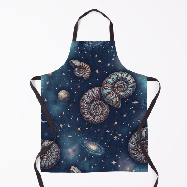 Item preview, Cosmic Ammonite Galaxy Pattern designed and sold by SassyArtistry.