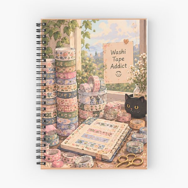 Item preview, Washi Tape Addict – Funny Stationery Design designed and sold by KWW SHOP.