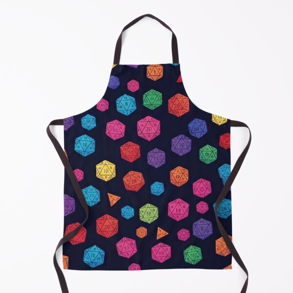 Item preview, Rainbow D20 Dice Pattern designed and sold by SassyArtistry.
