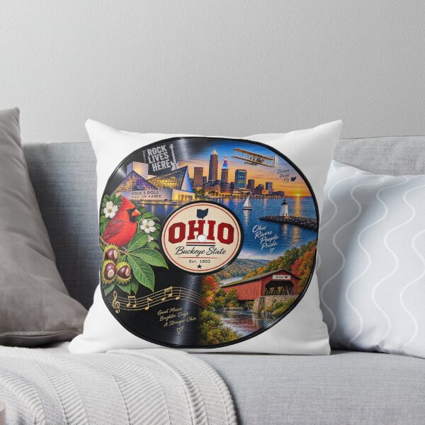 Item preview, Ohio Vinyl Record designed and sold by Whimspired By Paxx.