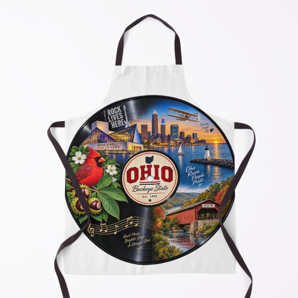 Item preview, Ohio Vinyl Record designed and sold by Whimspired By Paxx.