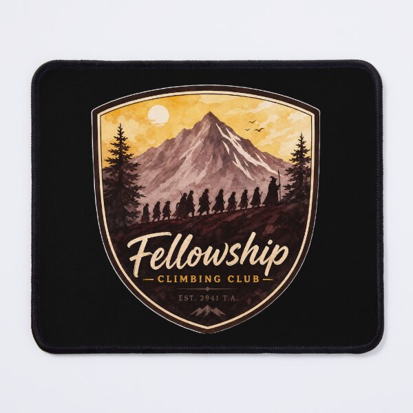 Item preview, Fellowship Hiking Club designed and sold by FrontierCosmic.