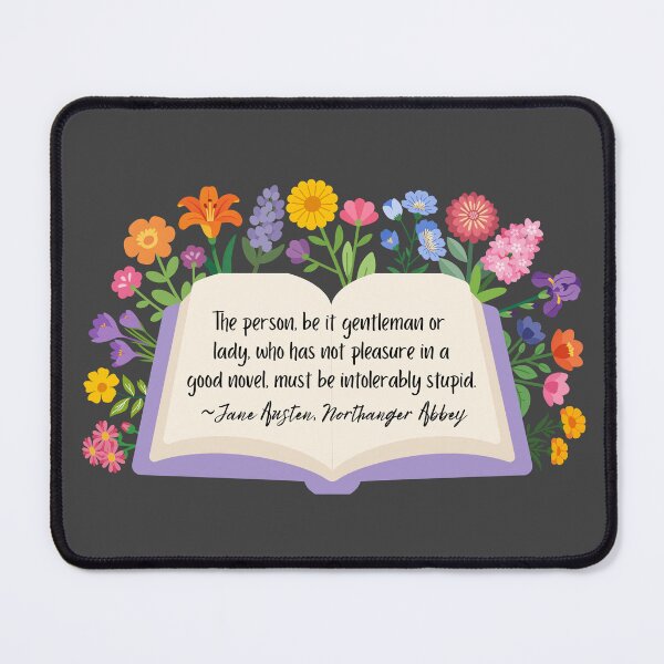 Item preview, Intolerably Stupid - Jane Austen book quote designed and sold by Mister Mipsy.