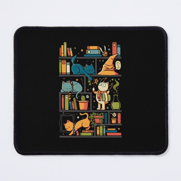 Item preview, Wizard Cat Bookstore designed and sold by Tobe Fonseca®.