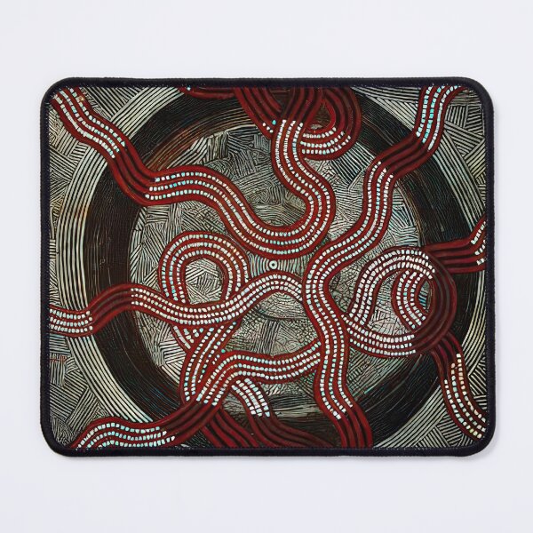 Item preview, Untitled snake dreaming - 1972 designed and sold by NeonCanvasDream.