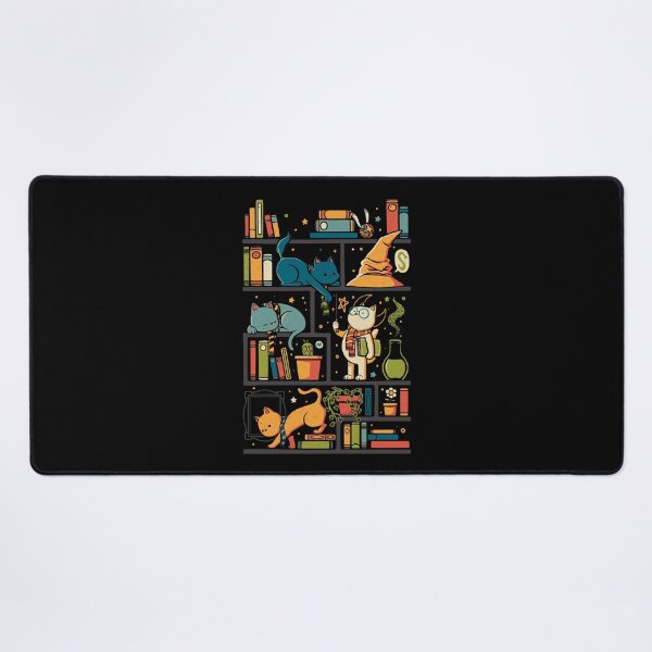 Item preview, Wizard Cat Bookstore designed and sold by Tobe Fonseca®.