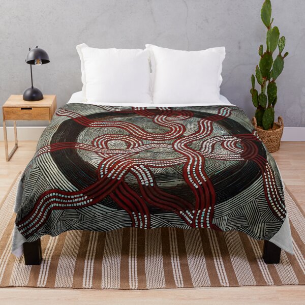 Item preview, Untitled snake dreaming - 1972 designed and sold by NeonCanvasDream.