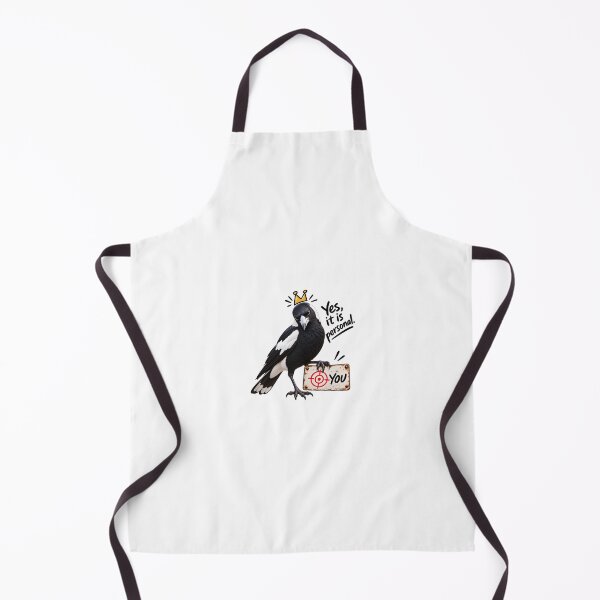 Item preview, Yes, It Is Personal – Funny Magpie Australian Bird Design designed and sold by chiakh.