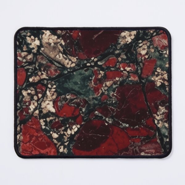Item preview, Red Brecciated Jasper Stone Pattern designed and sold by SassyArtistry.