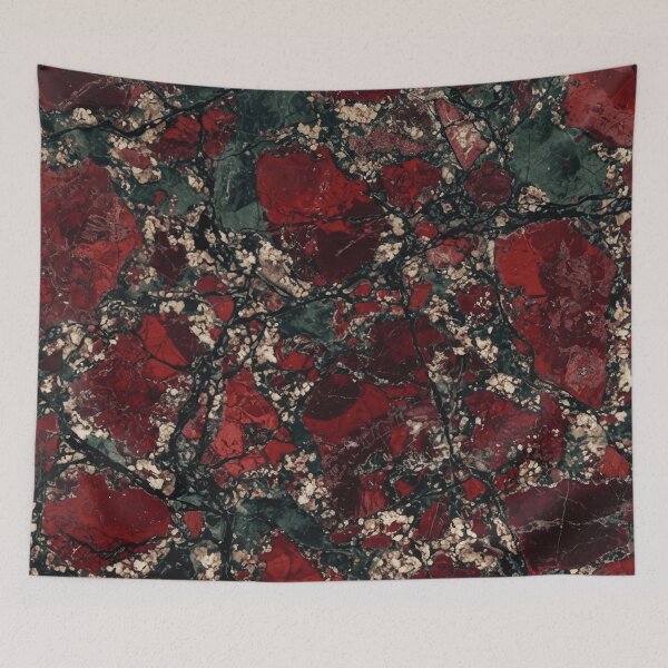 Item preview, Red Brecciated Jasper Stone Pattern designed and sold by SassyArtistry.