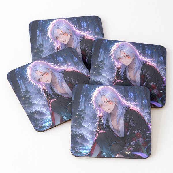 Item preview, Tengen Uzui Demon Slayer Enchanted Moonlit Forest Stream designed and sold by SolenneAzur.