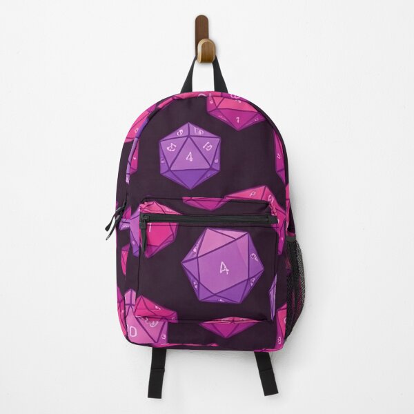 Item preview, Pink Purple D20 Dice Pattern designed and sold by SassyArtistry.