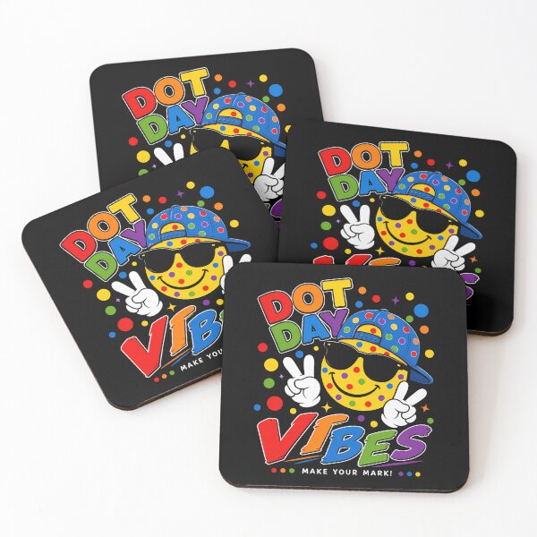 Item preview, Dot Day Vibes Smile Face Colorful Polka Dot Kids designed and sold by OddPopARt.