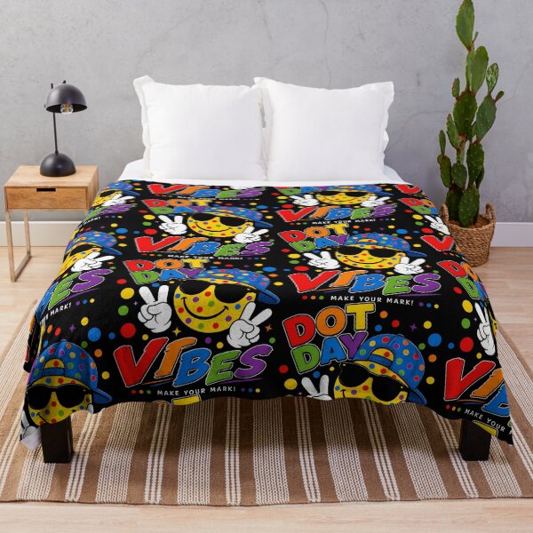 Item preview, Dot Day Vibes Smile Face Colorful Polka Dot Kids designed and sold by OddPopARt.