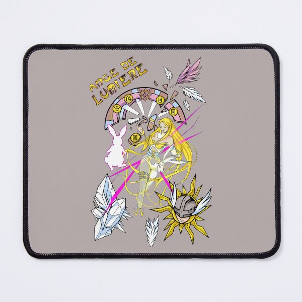 Item preview, Ange de Lumiere Art Nouveau Angewomon Digimon-7 designed and sold by MarjaVolpert.