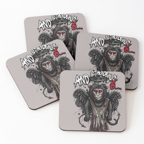 Item preview, Angel Monkey Wings Halo Devil 6 Quote Graphic-31 designed and sold by MarjaVolpert.