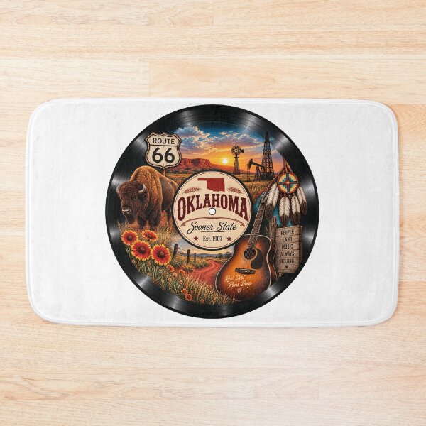 Item preview, Oklahoma Vinyl Record designed and sold by Whimspired By Paxx.