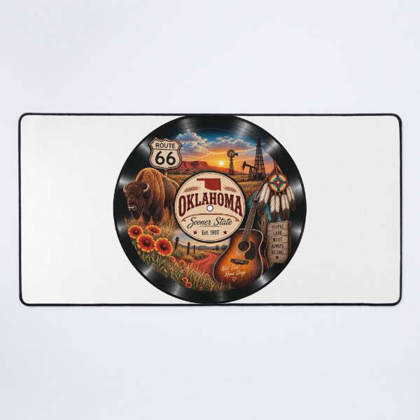 Item preview, Oklahoma Vinyl Record designed and sold by Whimspired By Paxx.