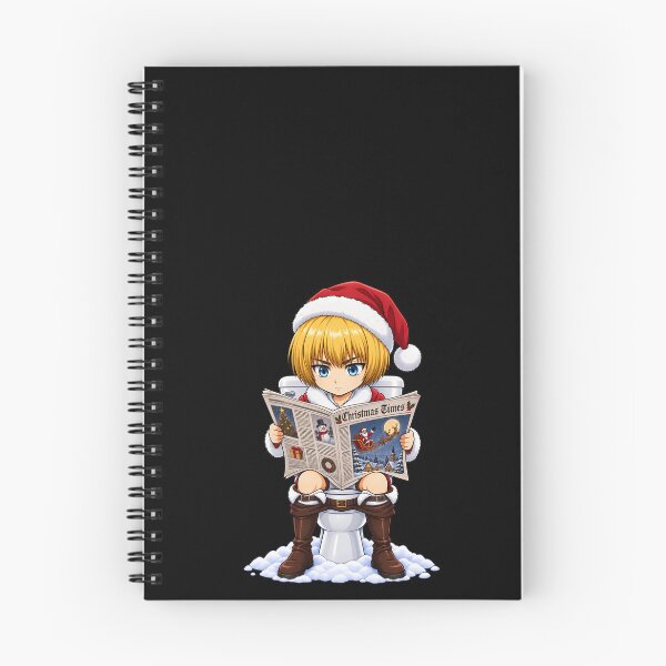 Item preview, Armin Arlert Christmas Newspaper Humor designed and sold by mildaclairmo.