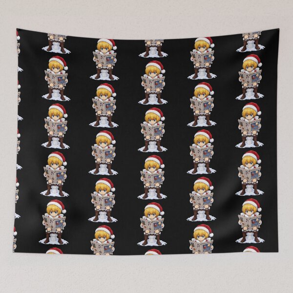 Item preview, Armin Arlert Christmas Newspaper Humor designed and sold by mildaclairmo.