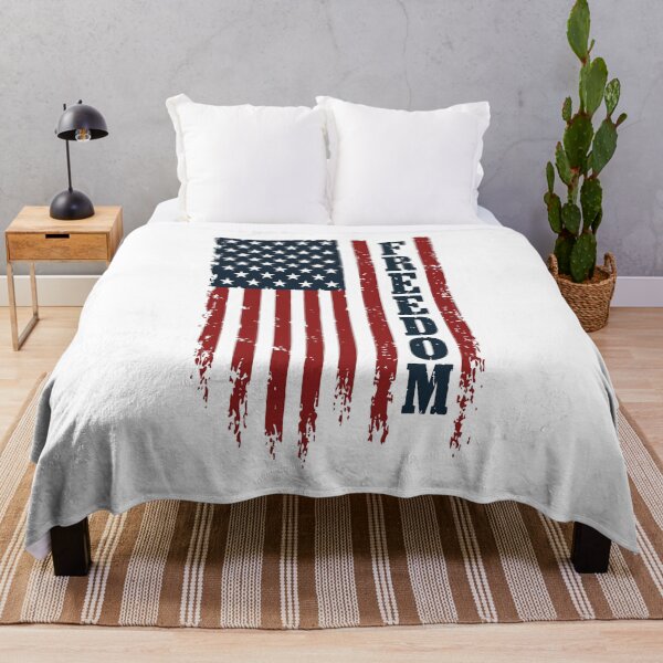 Item preview, Vintage American Flag - Freedom designed and sold by Marshallamoakohene.