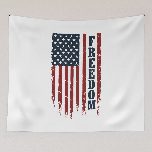 Item preview, Vintage American Flag - Freedom  designed and sold by Marshallamoakohene.