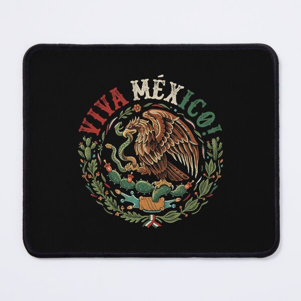Item preview, Viva Mexico Eagle Snake Emblem Mexican Independence Day designed and sold by Mind-Drift.