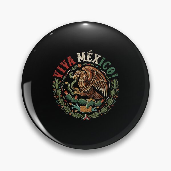 Item preview, Viva Mexico Eagle Snake Emblem Mexican Independence Day designed and sold by Mind-Drift.