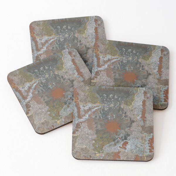Item preview, Warlugulong with tim leura tjapaltjarri - 1976 designed and sold by NeonCanvasDream.