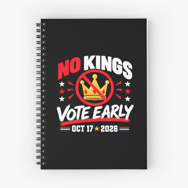 Item preview, No Kings Vote Early Oct 17 2026 Political Election designed and sold by OddPopARt.