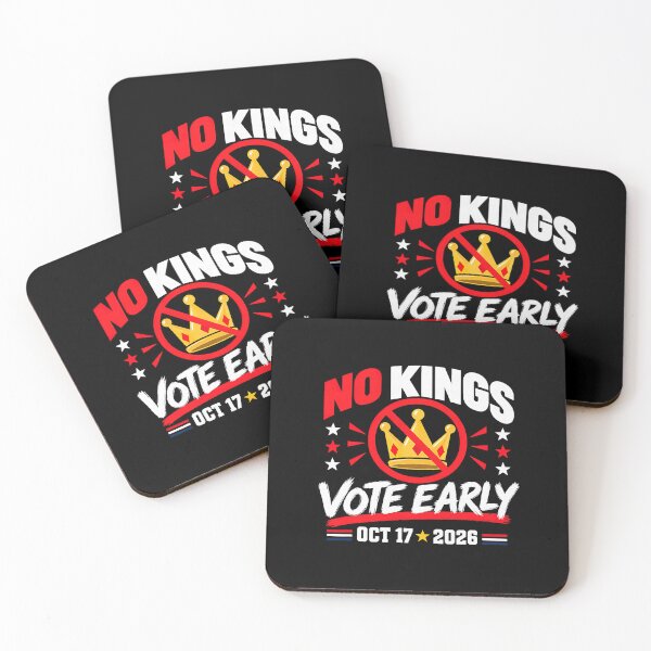 Item preview, No Kings Vote Early Oct 17 2026 Political Election designed and sold by OddPopARt.