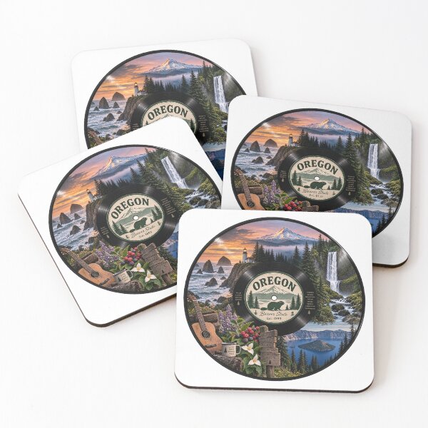 Item preview, Oregon Vinyl Record designed and sold by Whimspired By Paxx.