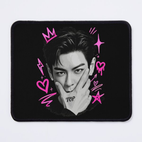 Item preview, K-Pop Idol Portrait with Pink Accents  designed and sold by Dekeyser36.