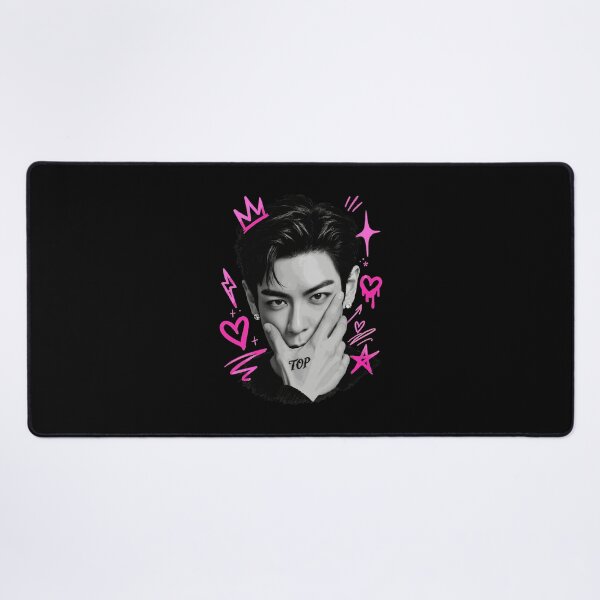 Item preview, K-Pop Idol Portrait with Pink Accents  designed and sold by Dekeyser36.
