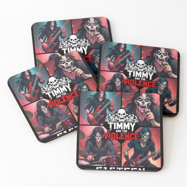 Item preview, Metal Band Corpse Paint Timmy Needs Violence designed and sold by JOHNICKLIN.