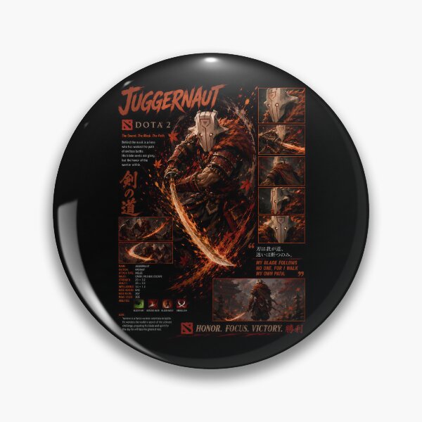 Item preview, Juggernaut Dota 2 Masked Swordsman designed and sold by PrestonChild.