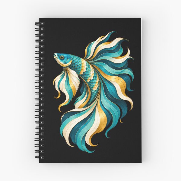 Item preview, Turquoise Betta Fish  designed and sold by Haleema Rauf.