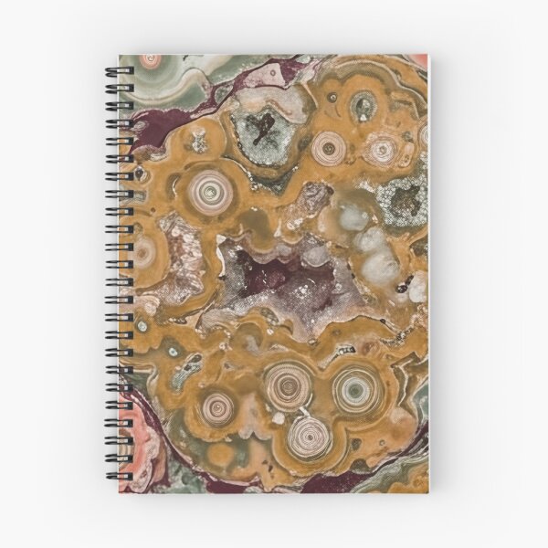 Item preview, Pink Ocean Jasper Orbicular Pattern designed and sold by SassyArtistry.