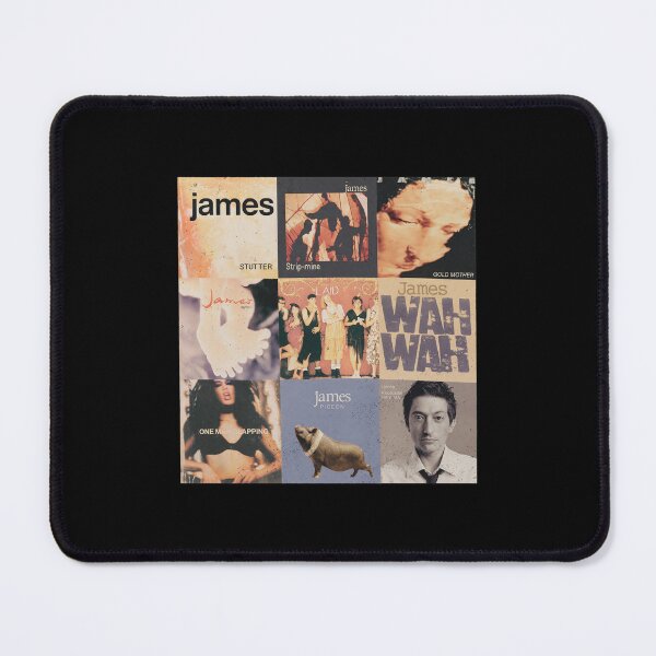Item preview, James Band British Indie Rock Album Cover Collage designed and sold by JOHNICKLIN.