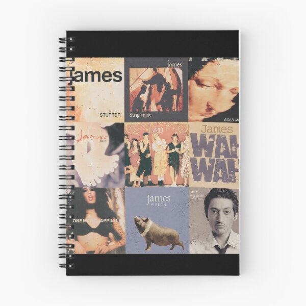 Item preview, James Band British Indie Rock Album Cover Collage designed and sold by JOHNICKLIN.