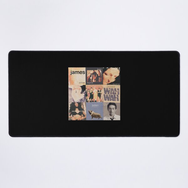 Item preview, James Band British Indie Rock Album Cover Collage designed and sold by JOHNICKLIN.