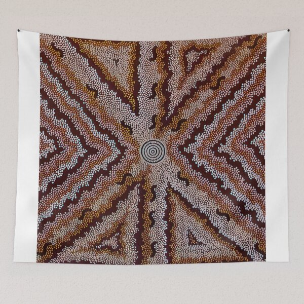 Item preview, Witchetty grub dreaming - 1983 designed and sold by NeonCanvasDream.