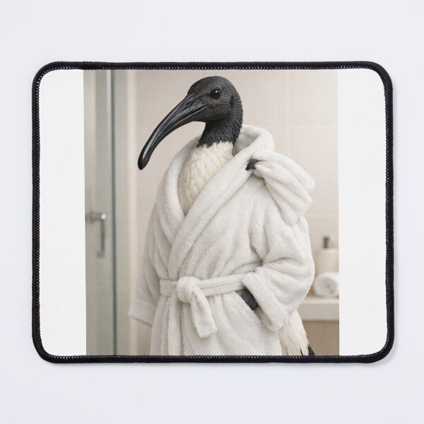 Item preview, Australian White Ibis Spa Bathrobe designed and sold by Sillytoe.