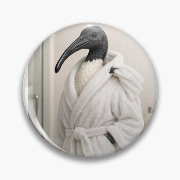 Item preview, Australian White Ibis Spa Bathrobe designed and sold by Sillytoe.