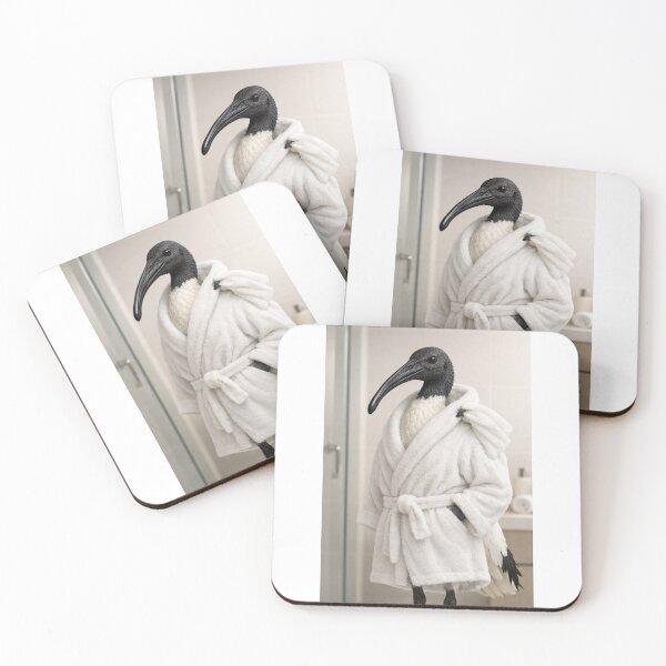 Item preview, Australian White Ibis Spa Bathrobe designed and sold by Sillytoe.